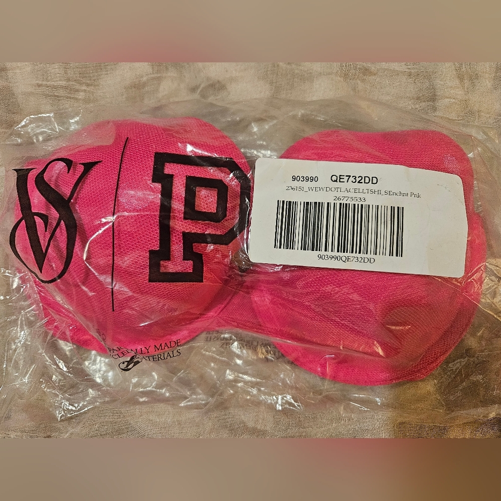 Victoria's Secret Pink Polka Dot Bra